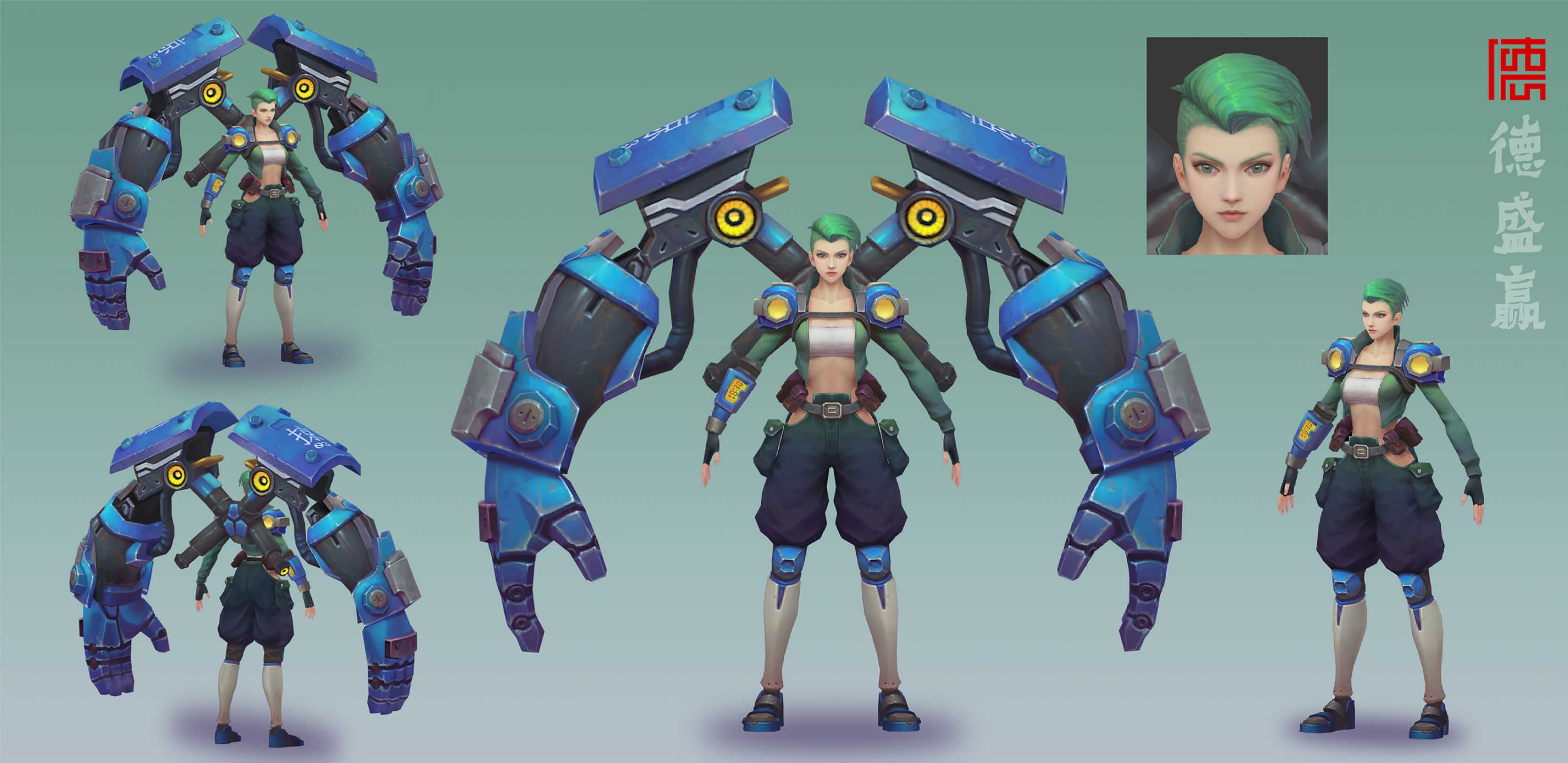 德盛赢基础班学生3D作品